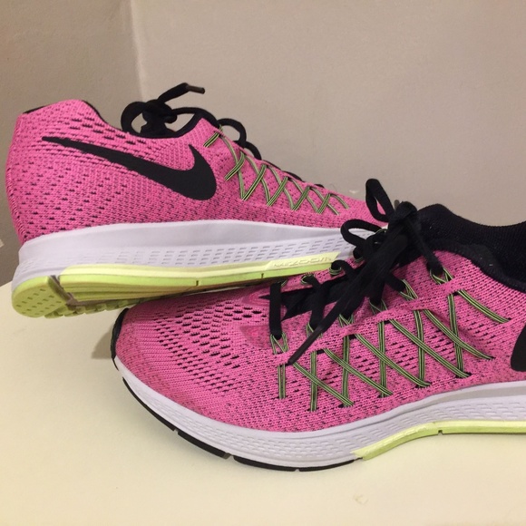 Nike Zoom Pegasus 32 Pink Running Shoes Wm's Sz 10 - Picture 1 of 7